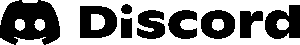 discord logo black